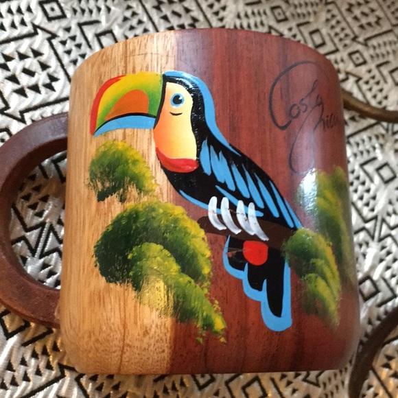 Other - Costa Rica Wooden Mug